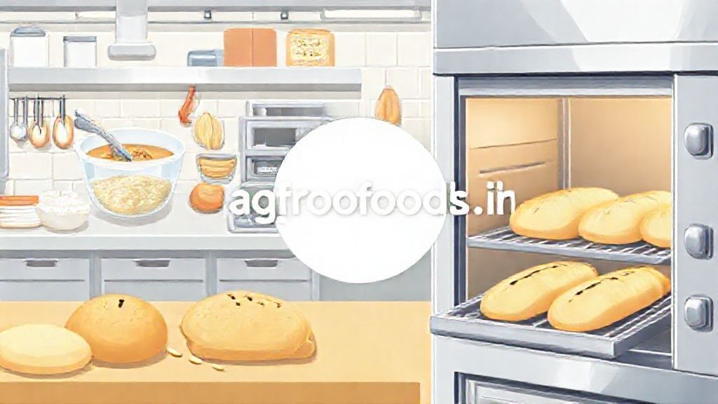 فرایند پخت نان‌های نیمه حجیم