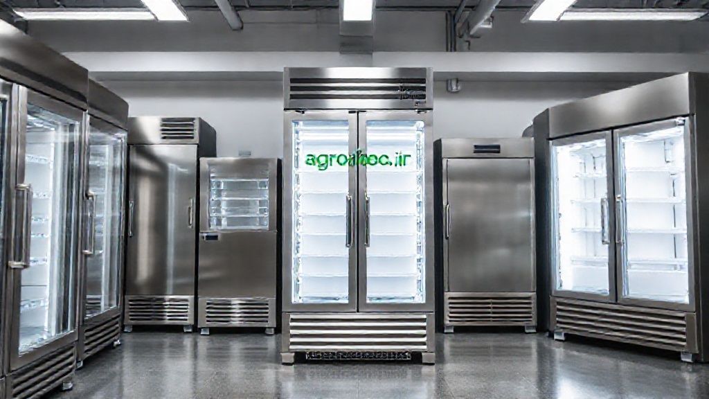 یخچال و فریزر صنعتی در کارخانه
