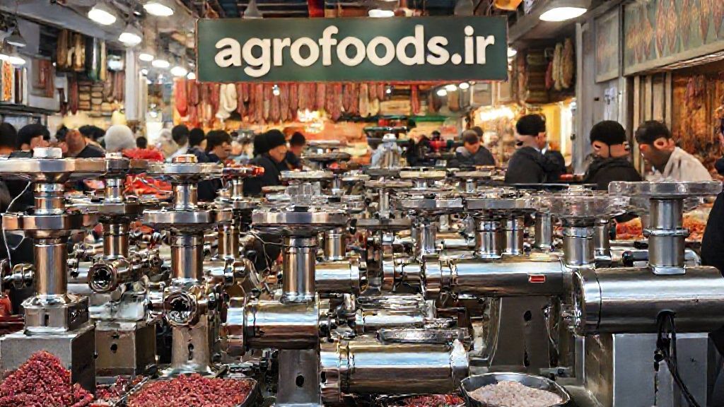 چرخ گوشت صنعتی در بازار تهران