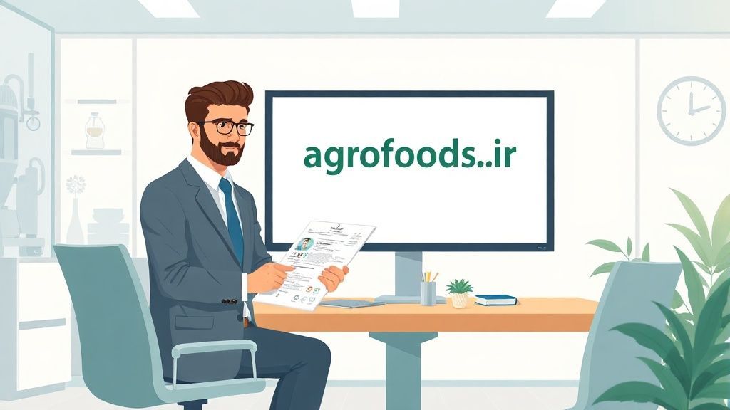 مصاحبه شغلی کارشناس صنایع غذایی در مشهد