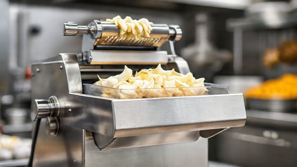 دستگاه سیر پوست کن اتوماتیک صنعتی