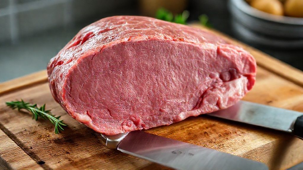 گوشت ران گوساله تازه و باکیفیت