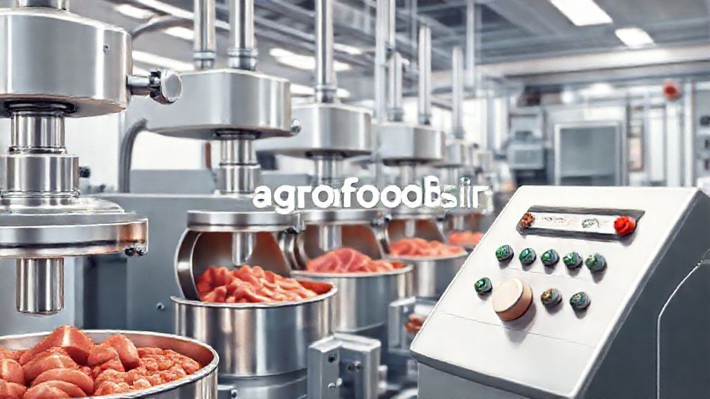 تولید سوسیس و کالباس امولسیونی در کارخانه مدرن