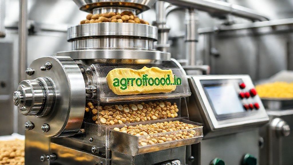 تولید کره مغزیجات با دستگاه صنعتی مدرن