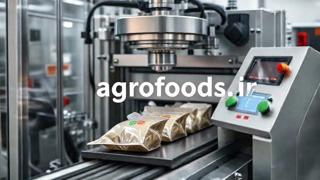 دستگاه سیل القایی صنعتی در حال کار