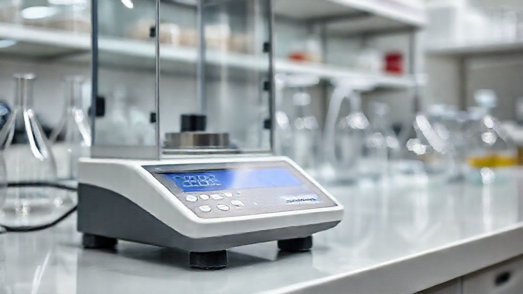 ترازوی حساس آزمایشگاهی دقیق با نمایشگر دیجیتال