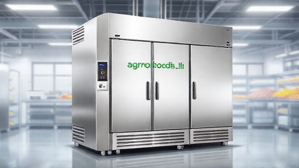 یخچال و فریزر صنعتی برای نگهداری مواد غذایی