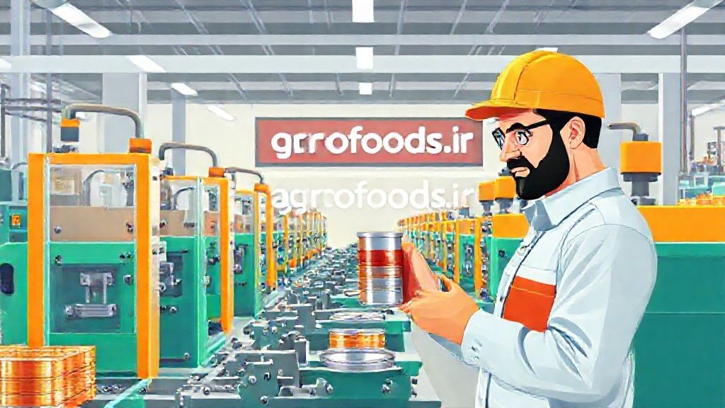کارخانه مدرن دستگاه دربند قوطی اصفهان