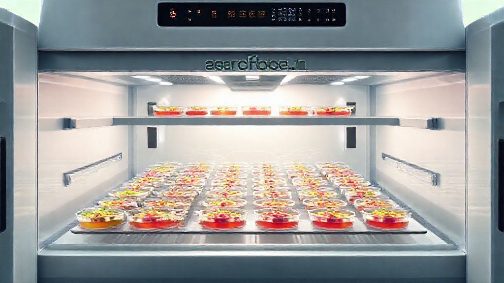 انکوباتور پیشرفته با ظرف کشت در صنعت غذا