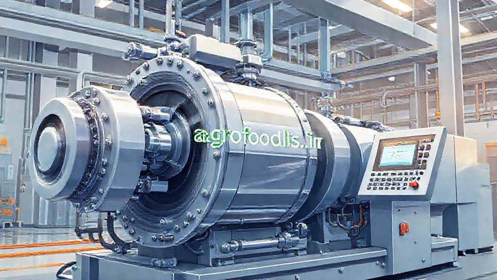 سانتریفیوژ صنعتی پیشرفته با قابلیت جداسازی مواد