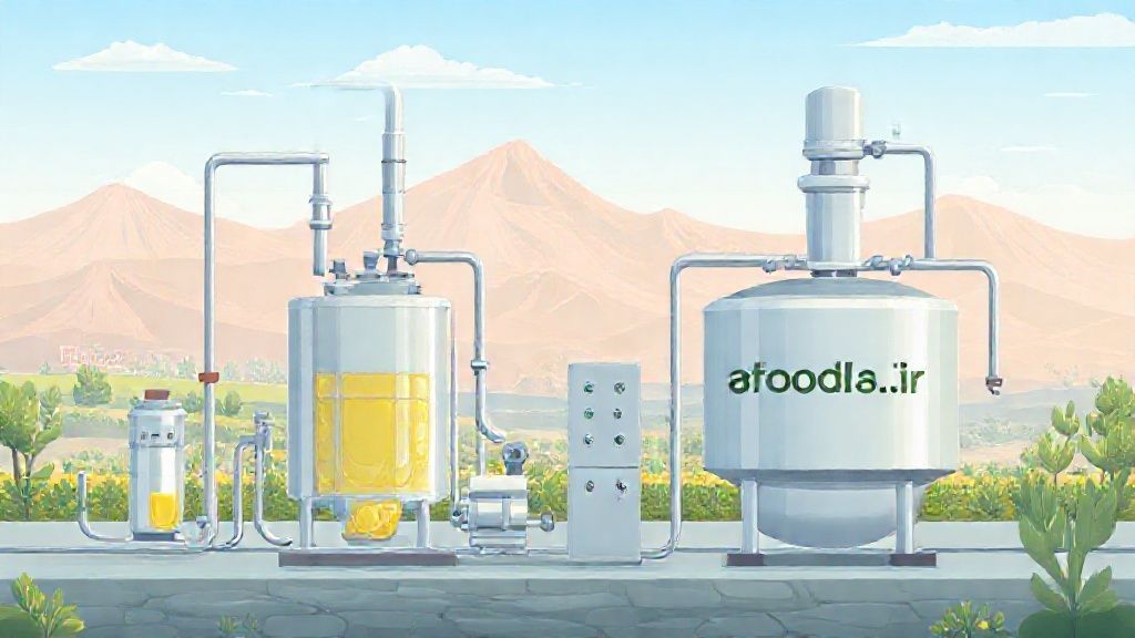 فرآیند تصفیه روغن با ماشین آلات پیشرفته