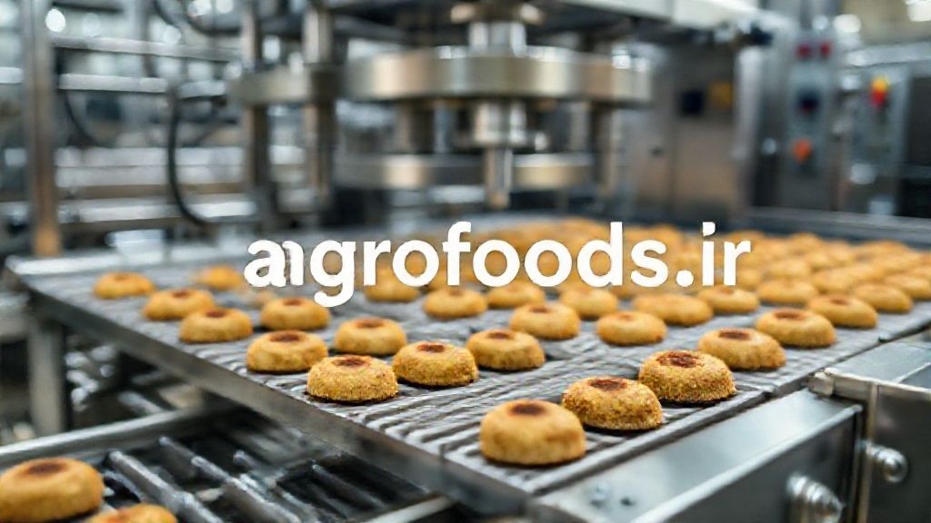 دستگاه فلافل زن تمام اتوماتیک با سیستم نوار نقاله