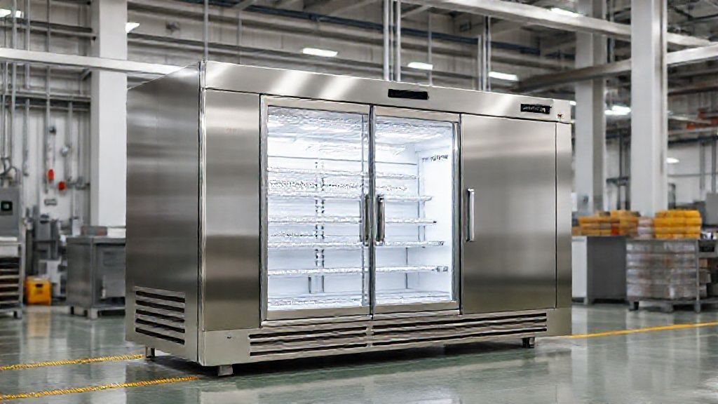 یخچال کبابی در خط تولید