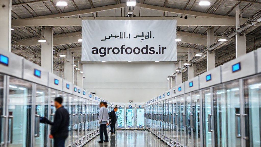 انباری مدرن با یخچال و فریزر صنعتی در تهران