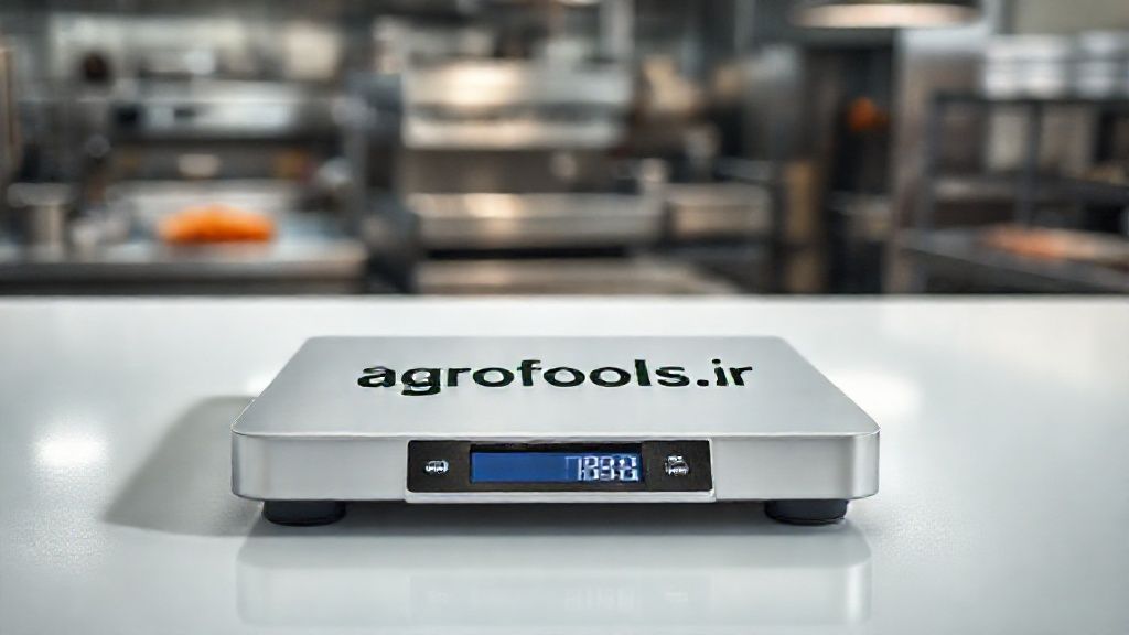 ترازو دیجیتال دقیق در محیط صنعتی
