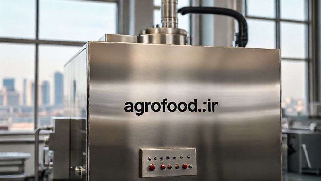 دستگاه وکیوم کابینی مدرن برای بسته‌بندی مواد غذایی