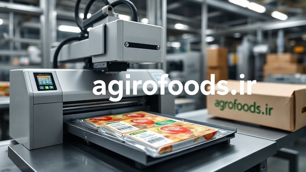 جت پرینتر لیزری در خط تولید صنایع غذایی