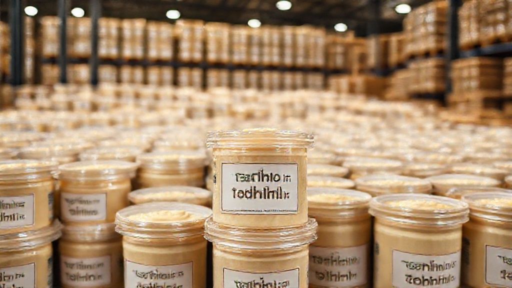 مجموعه وسیعی از ظروف ارده در حجم عمده