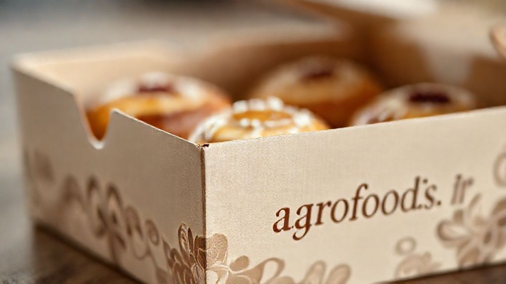 جعبه مقوایی شیرینی با طراحی جذاب و کیفیت صنعتی