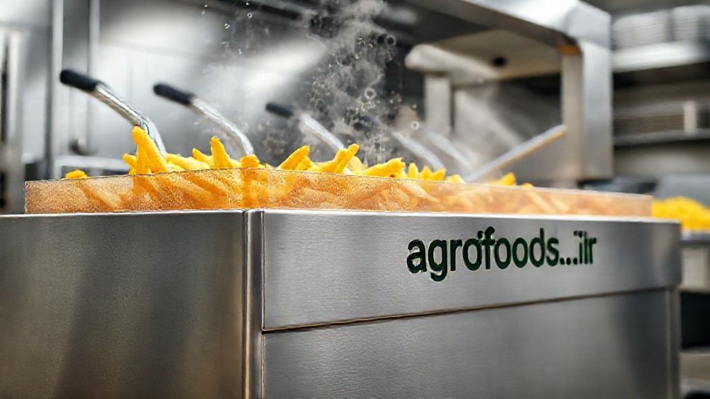 سرخ کن صنعتی پیشرفته در آشپزخانه تجاری