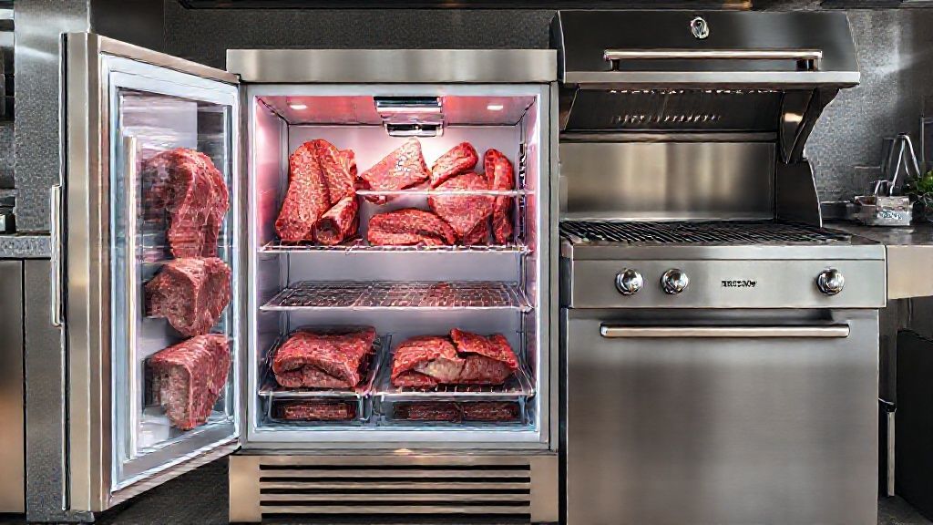 یخچال کبابی مدرن و استیل