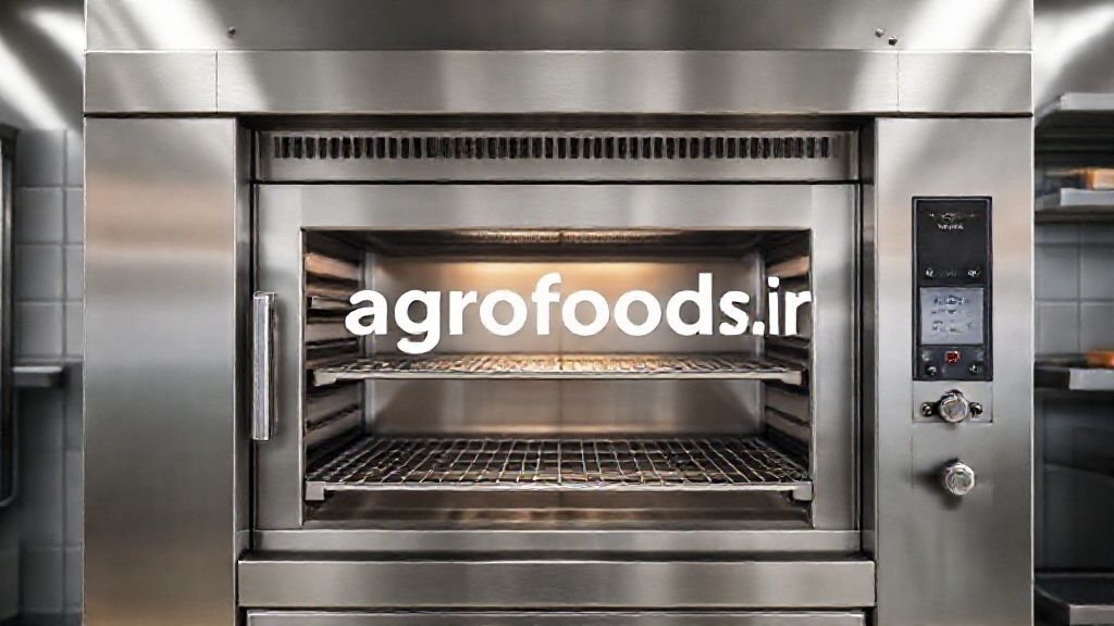 فر قنادی صنعتی استیل مدرن در نانوایی