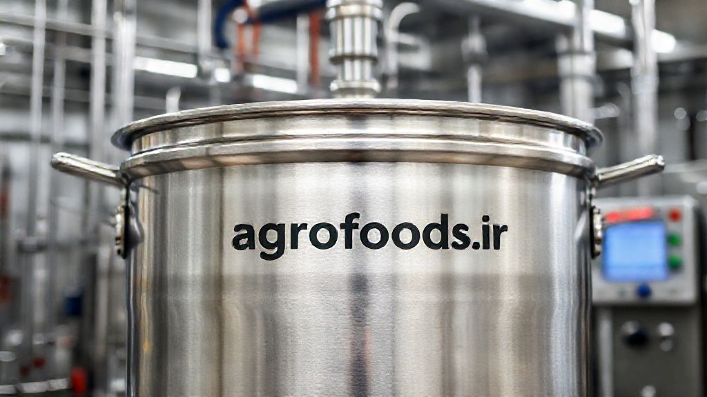 دیگ پاتیل صنعتی پخت شیر استیل