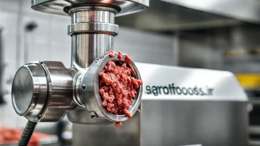 چرخ گوشت صنعتی: قلب تپنده تولیدات پروتئینی