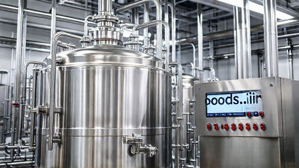 راکتور استیل صنعتی در فرآوری مواد غذایی