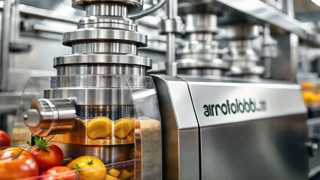 آبمیوه گیری صنعتی مدرن و کارآمد