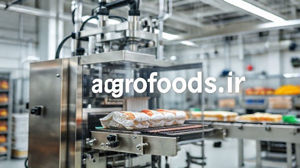 دستگاه بسته بندی مدرن در صنعت غذا