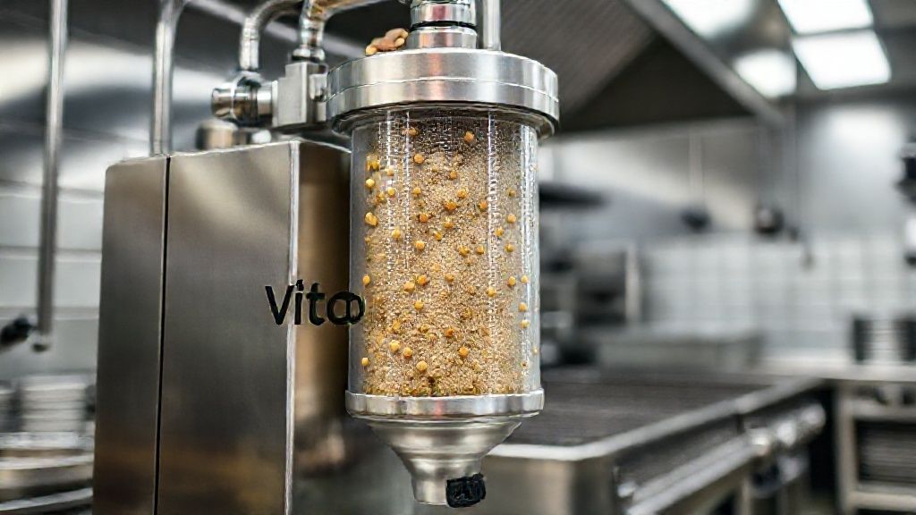 سیستم تصفیه روغن ویتو در آشپزخانه صنعتی
