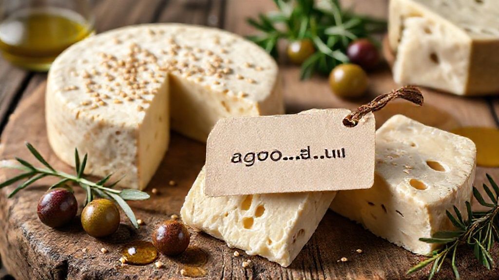 پنیر حلب سنتی در سینی چوبی