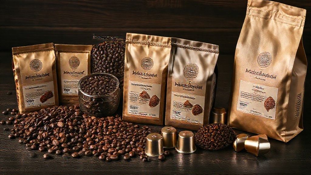 محصولات متنوع قهوه مولیناری