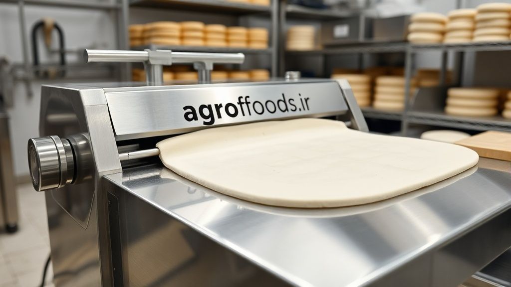 خمیر پهن کن ATS/ATM در نانوایی صنعتی