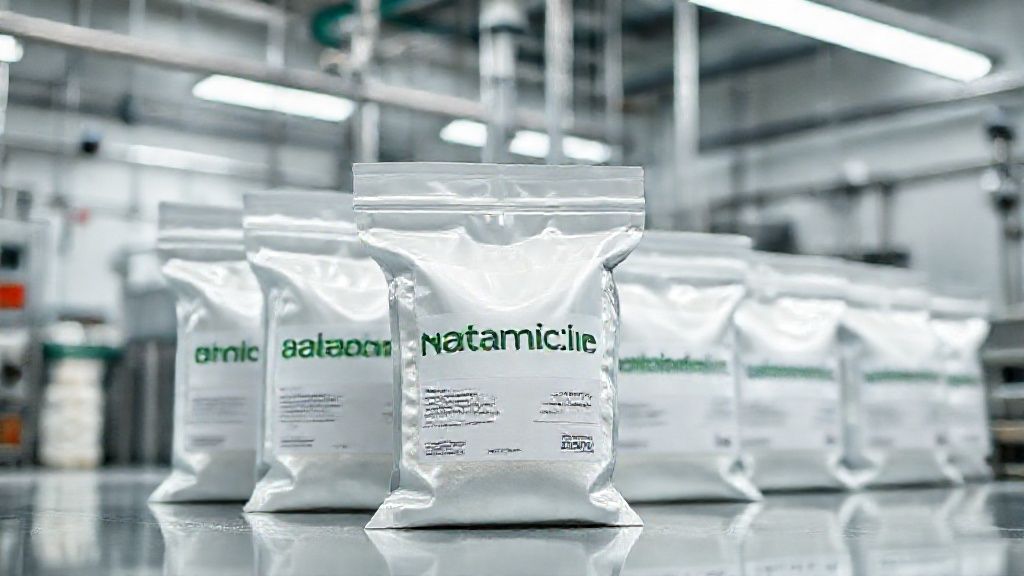 بستهبندی ناتامایسین عمده در محیط تولید