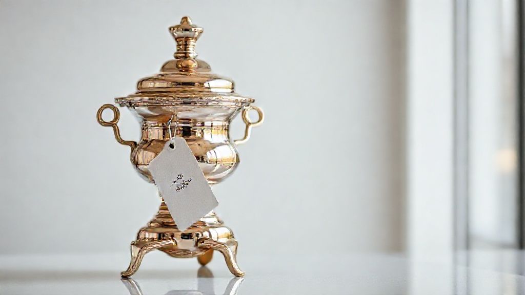 سماور صنعتی مدرن با طراحی زیبا