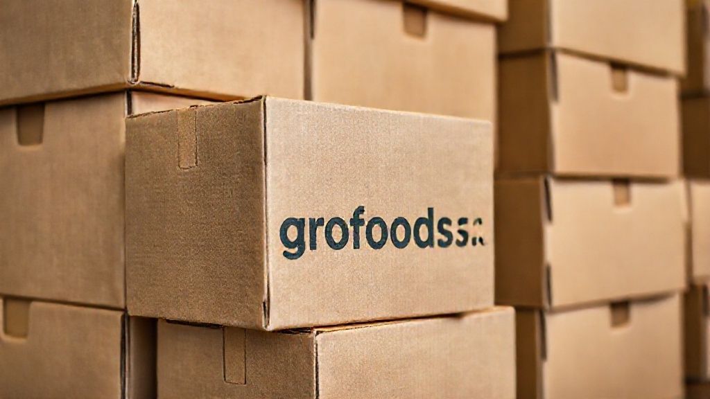 جعبه‌های مقوایی برای بسته‌بندی محصولات غذایی