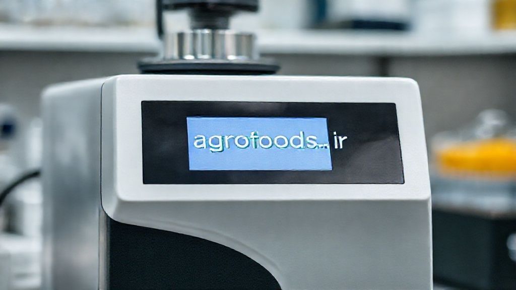 دستگاه کالریمتر مدرن در آزمایشگاه غذایی