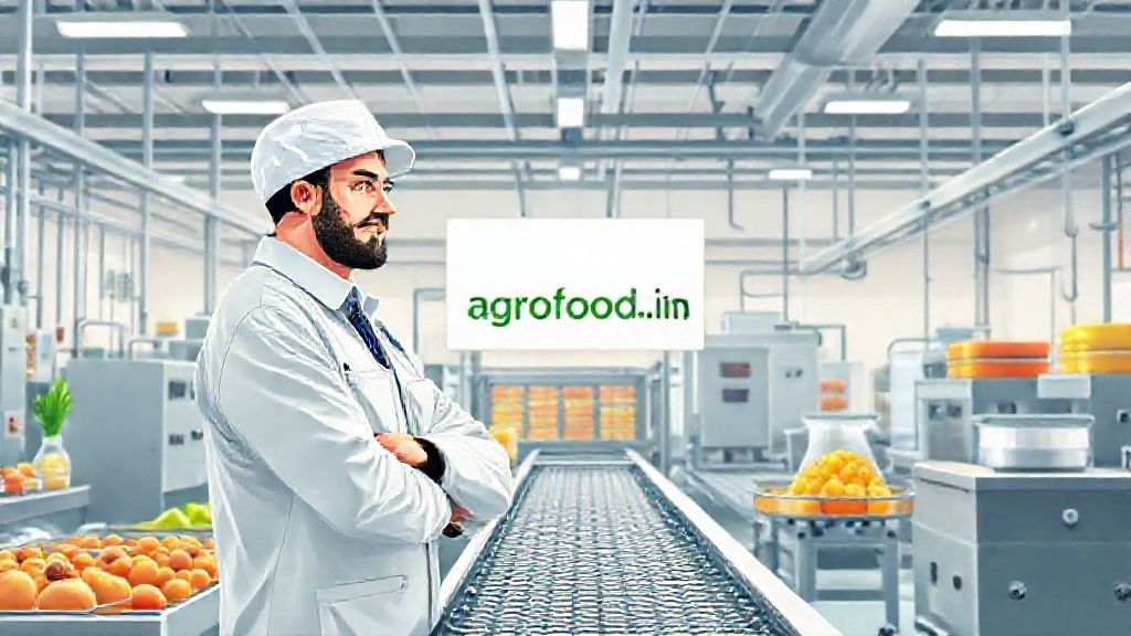 تصویری از یک کارخانه فرآوری مواد غذایی در شهرک سلیمی