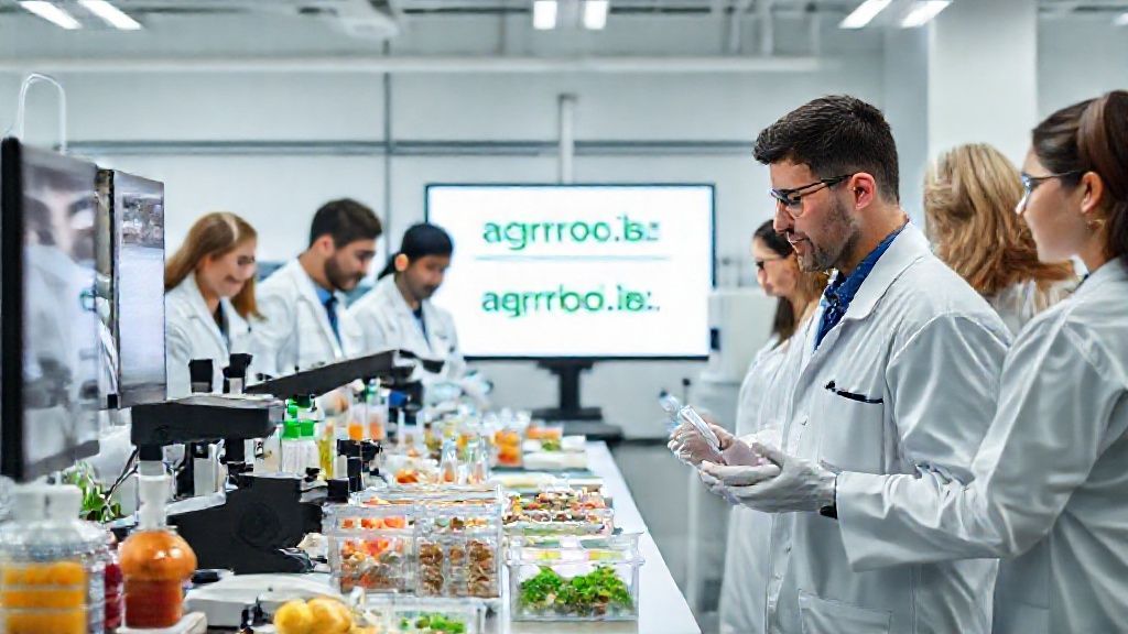 کنترل کیفیت دقیق در آزمایشگاه غذایی مدرن