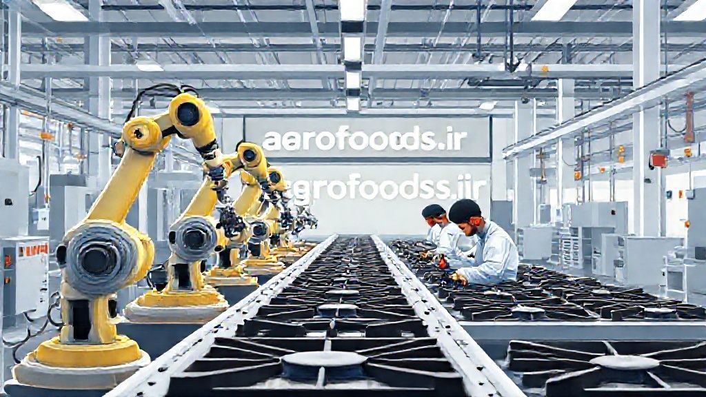 خط تولید اجاق گاز صنعتی در کرج