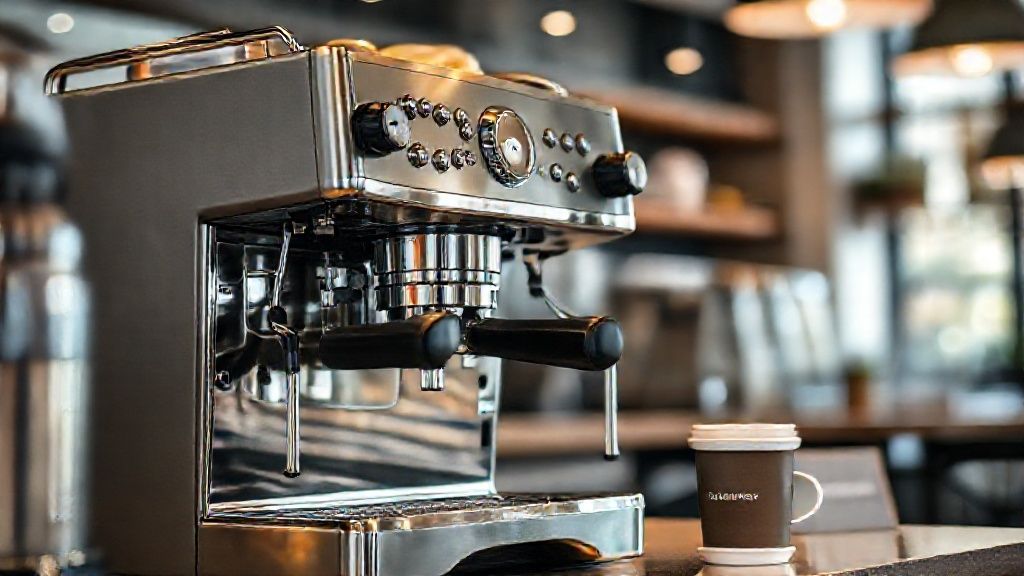 دستگاه اسپرسو لاسپازیاله در کافه مدرن