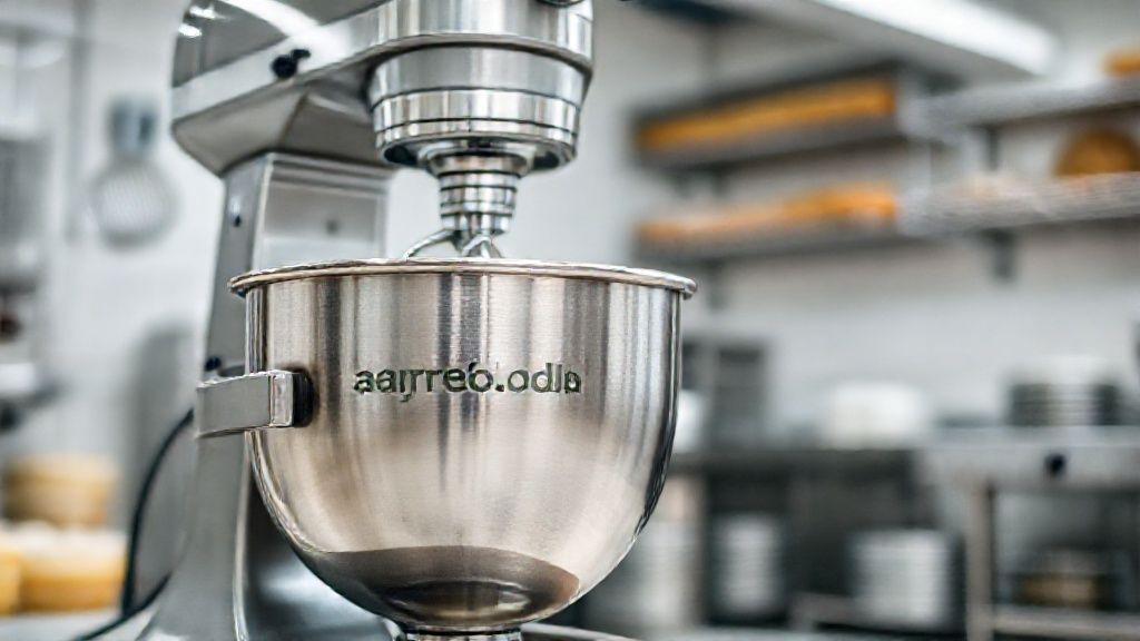 میکسر قنادی در محیطی مدرن