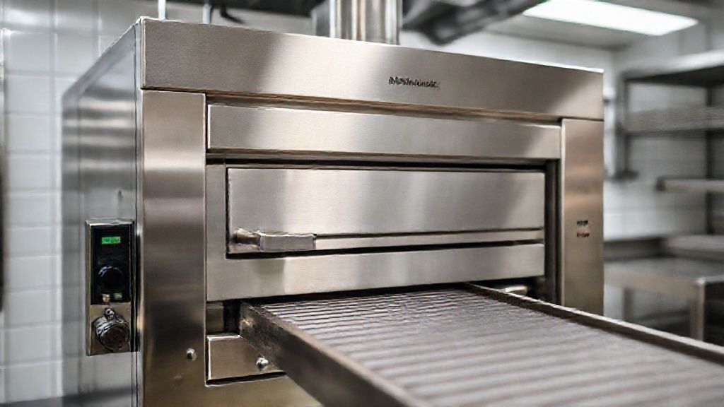 فر ریلی استیل ضدزنگ در خط تولید صنعتی