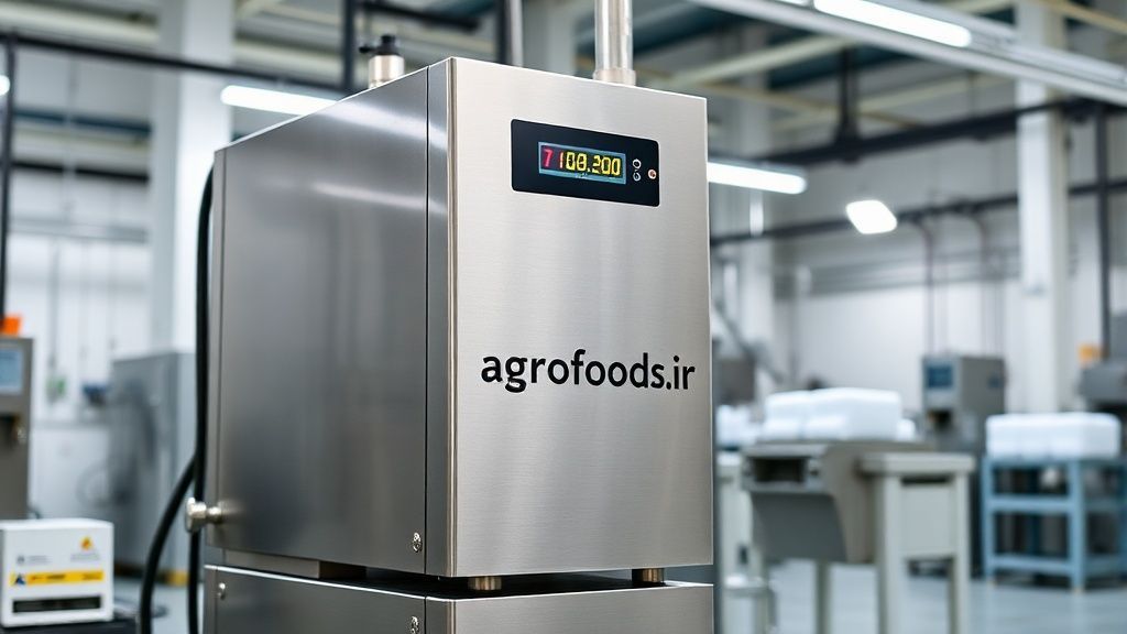 یخساز پودری صنعتی پیشرفته