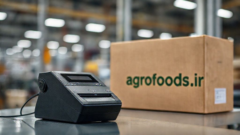 جت پرینتر دستی در خط تولید مواد غذایی