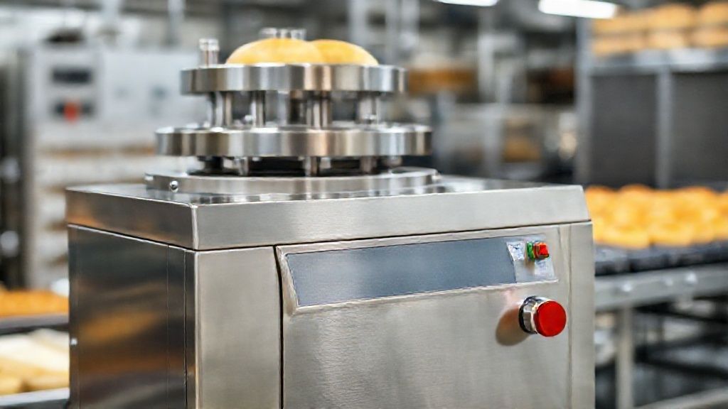 دستگاه رول کن نان فانتزی در حال کار