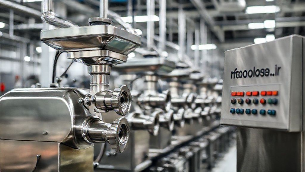 خط تولید چرخ گوشت صنعتی در اصفهان