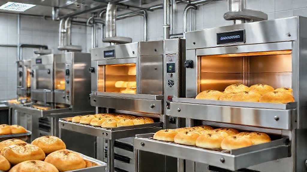 دستگاه نان سنگک اتوماتیک در نانوایی مدرن